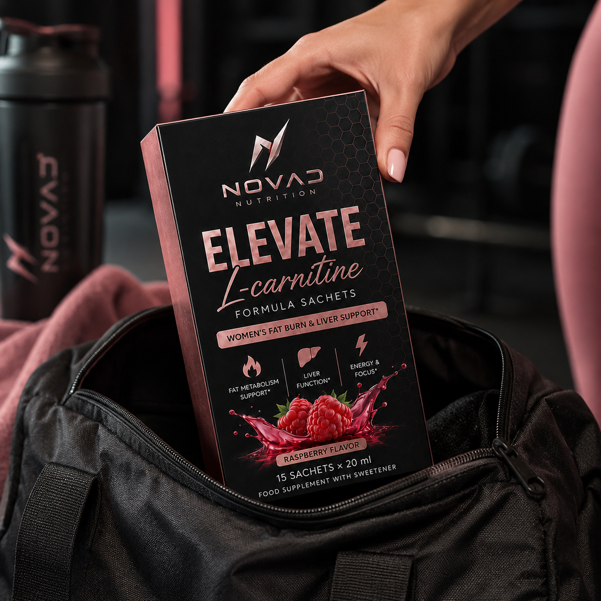 NOVAD ELEVATE L-Carnitine Formula